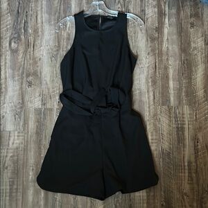 Banana Republic Black Sleeveless Jumpsuit